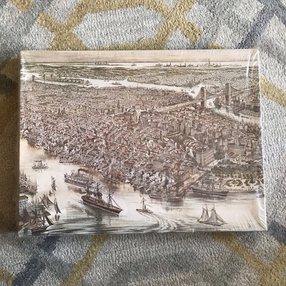 Vintage New York Cityscape Puzzle Sealed